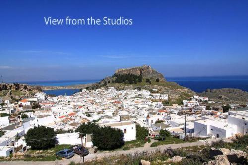 Lindos Panorama Leilighet Eksteriør bilde